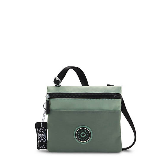 Kipling Gib Crossbody Bag Kézitáska Zöld | HU 1265UZ